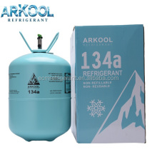 Mangueira de carregamento de refrigerante com válvula de esfera R134A R404A Refrigerante a gás em hidrocarboneto